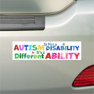 AUTISM Is Not a Disability