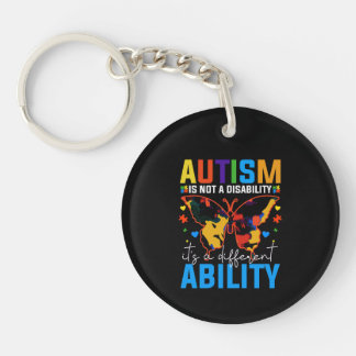 Autism Is Not A Disability It Is A Different Keychain
