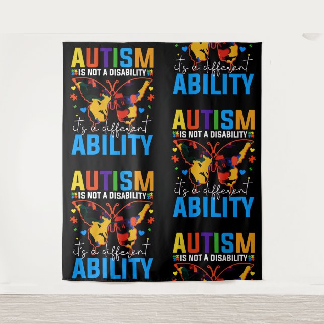 Autism Is Not A Disability It Is A Different Tapestry (Front)