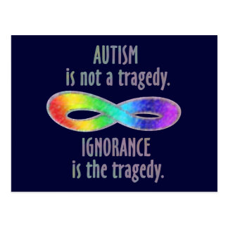 Autism is Not a Tragedy Postcards