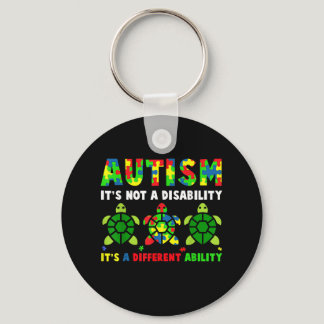 Autism Its Not A Disability Autism Awareness Keychain