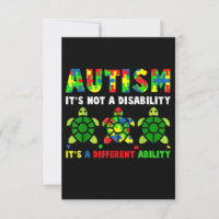 Autism Its Not A Disability Autism Awareness