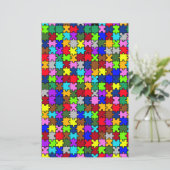 Autism jigsaw (Standing Front)