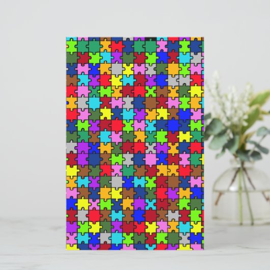 Autism jigsaw (Standing Front)