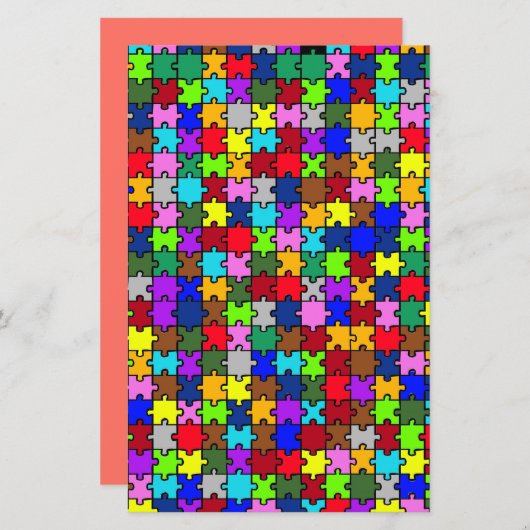 Autism jigsaw (Front/Back)