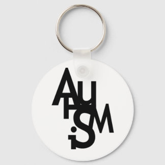 Autism (Jumbled Letters) Keychain