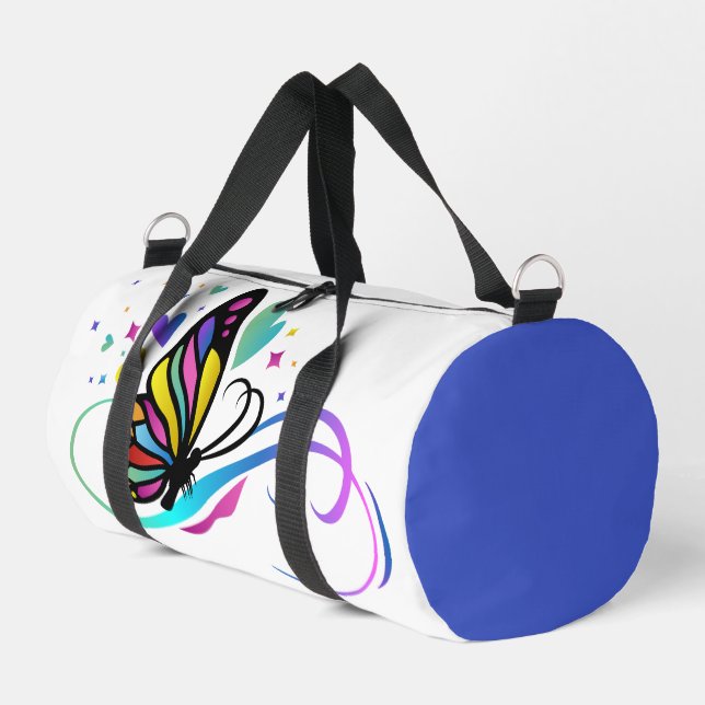 Autism -Keep or design your own  Duffle Bag (Left Corner)