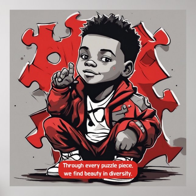 Autism- Keep or design your own  Poster (Front)