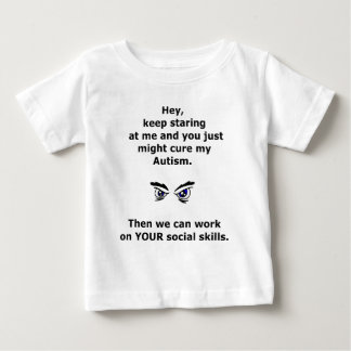 Autism/KeepStaring Baby T-Shirt