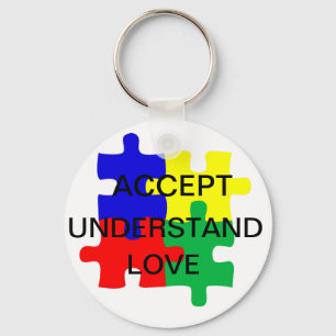 Autism keychain