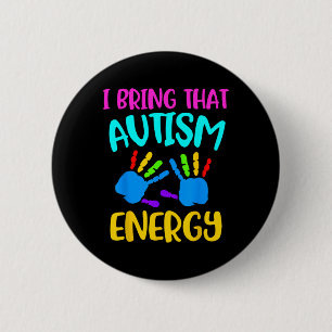Autism Kids Ausome Children Autistic Awareness Asd Button