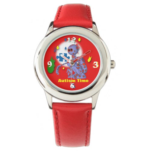 Autism Kids Stainless Steel Watch