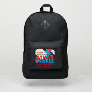 AUTISM Kind People My Kind - ADD TEXT To Customize Port Authority® Backpack