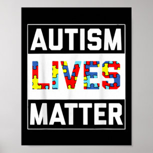 Autism Live Autism Awareness T Shirt Poster