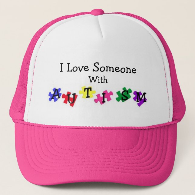 Autism Love Ball Cap (Front)