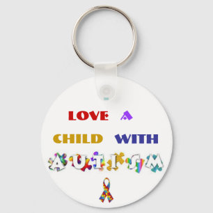 "Autism Love" Keychain