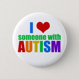Autism Love Pinback Button
