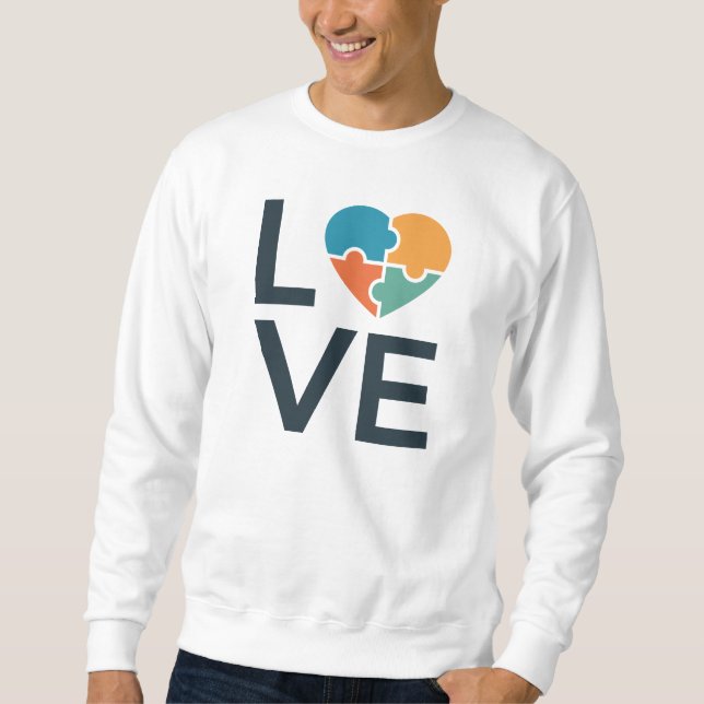 Autism Love Sweatshirt (Front)