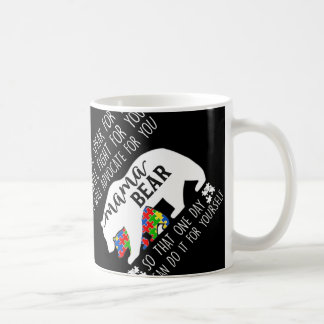 Autism Mama Bear I Will Speak Fight Advocate For Y Coffee Mug
