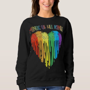 Autism Minds Of All Kinds Embrace Neurodiversity Sweatshirt