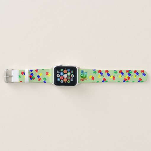 Autism Mom - Apple Watch Band, 38mm Apple Watch Band | Zazzle