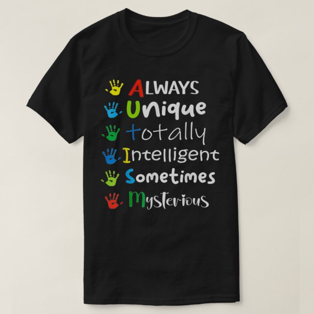 Autism Mom Autism Awareness Autistic Boys compassi T-Shirt (Design Front)