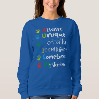 Autism Mom Autism Awareness Autistic Boys Girls Sweatshirt
