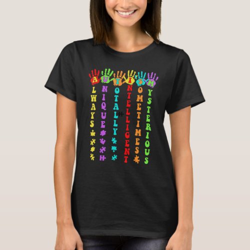 Autism Mom Autism Awareness Autistic Kids Toddler  T_Shirt