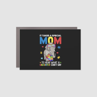 Autism Mom Autism Awareness Car Magnet