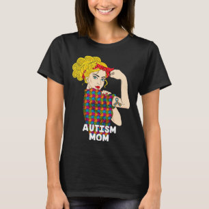 Autism Mom Autism Awareness Kindness Support Autis T-Shirt