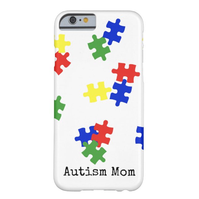 Autism Mom Cell Phone Case (Back)