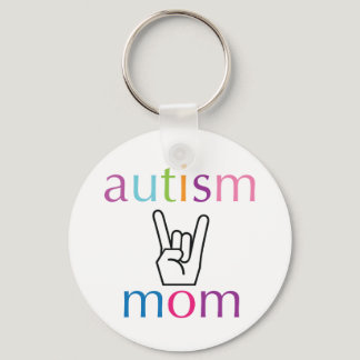 Autism Mom Keychain