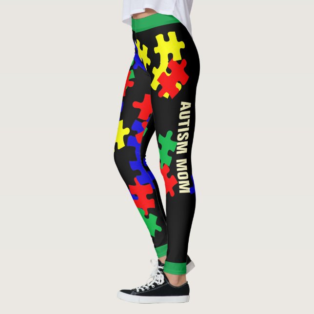 Autism Mom - Leggings (Left)