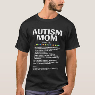 Autism Mom Mama Autism Awareness Special Needs T-Shirt
