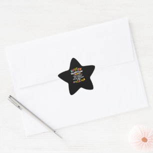 Autism Mom Matching Family Autism Awareness Gifts Star Sticker