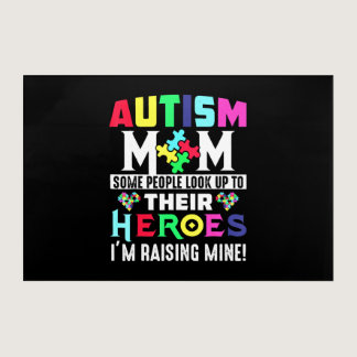 Autism Mom My Son Is Hero Autism Awareness Costume Acrylic Print
