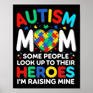 Autism Mom Raising Heros Autism Awareness Be Kind Poster