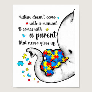 Autism Mom Shirt Women Autism Awareness Shirts Mom Poster