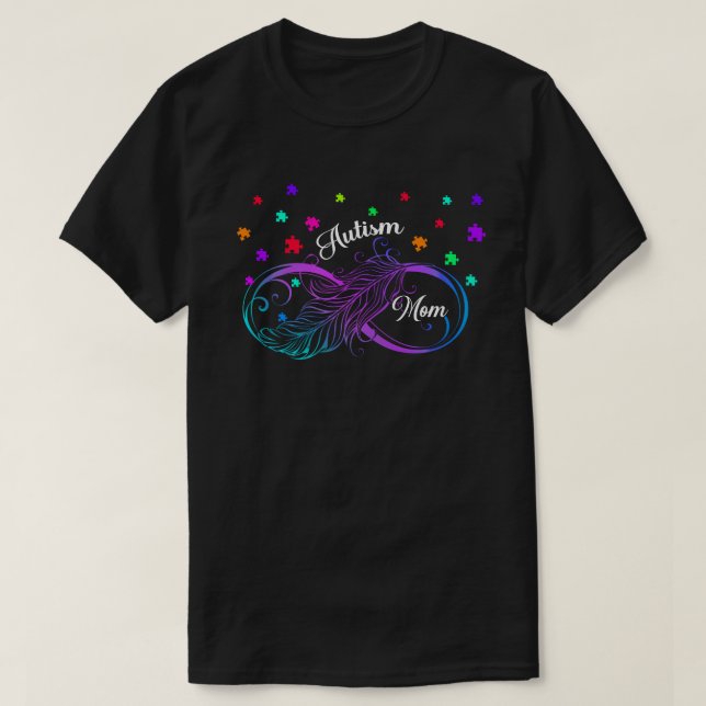 autism mom T-Shirt (Design Front)