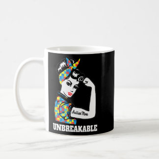 Autism Mom Unbreakable Autism Awareness    Coffee Mug