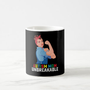 Autism Mom Unbreakable Proud Autistic Family Coffee Mug