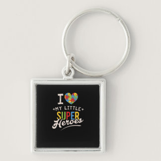 Autism Month for Special Education Teacher Keychain