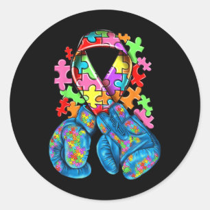 Autism Month World Autism Awareness Day 2025 7 Classic Round Sticker
