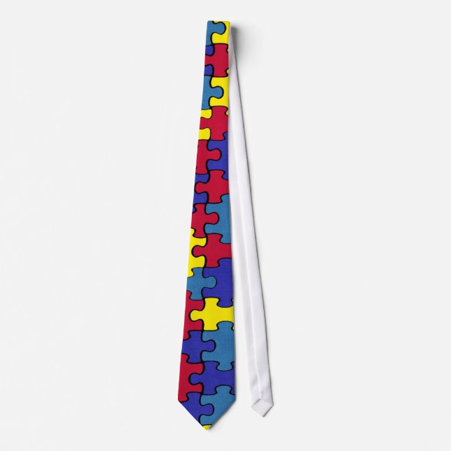 Autism Neck Tie (Front)