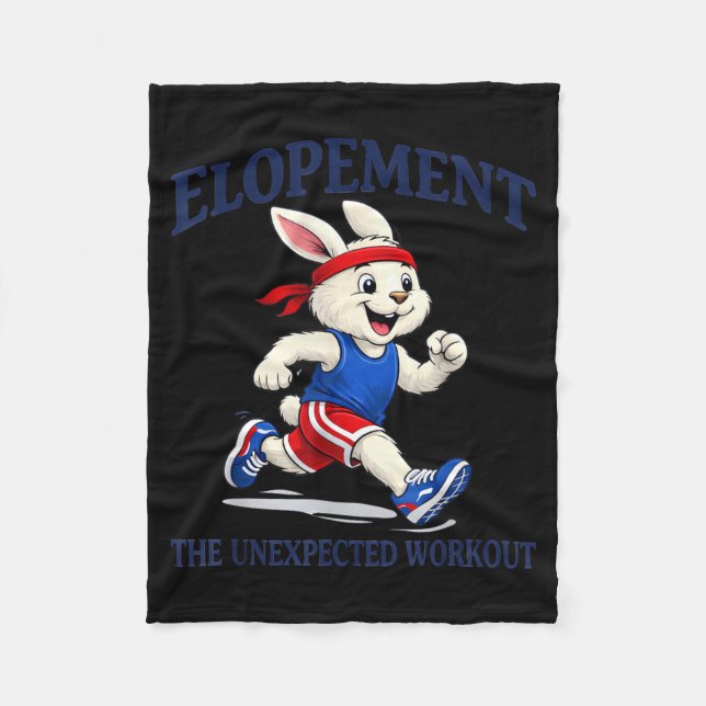 Autism Neurodiversity Elopement The Unexpected Fleece Blanket (Front)