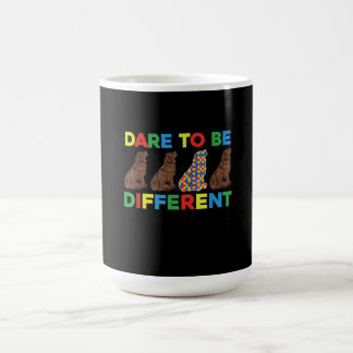 Autism Newfoundland Dog Dad And Dog Mom Coffee Mug