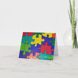 autism note card