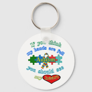 Autism Parent Keychain