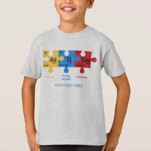 Autism Periodic Table Elements T-Shirt