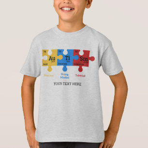 Autism Periodic Table Elements T-Shirt